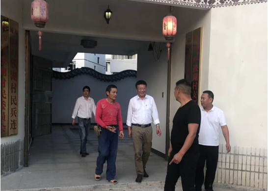 常务副校院长李伏养一行赴福安市城阳镇铁湖村宣讲十九届五中全会精神