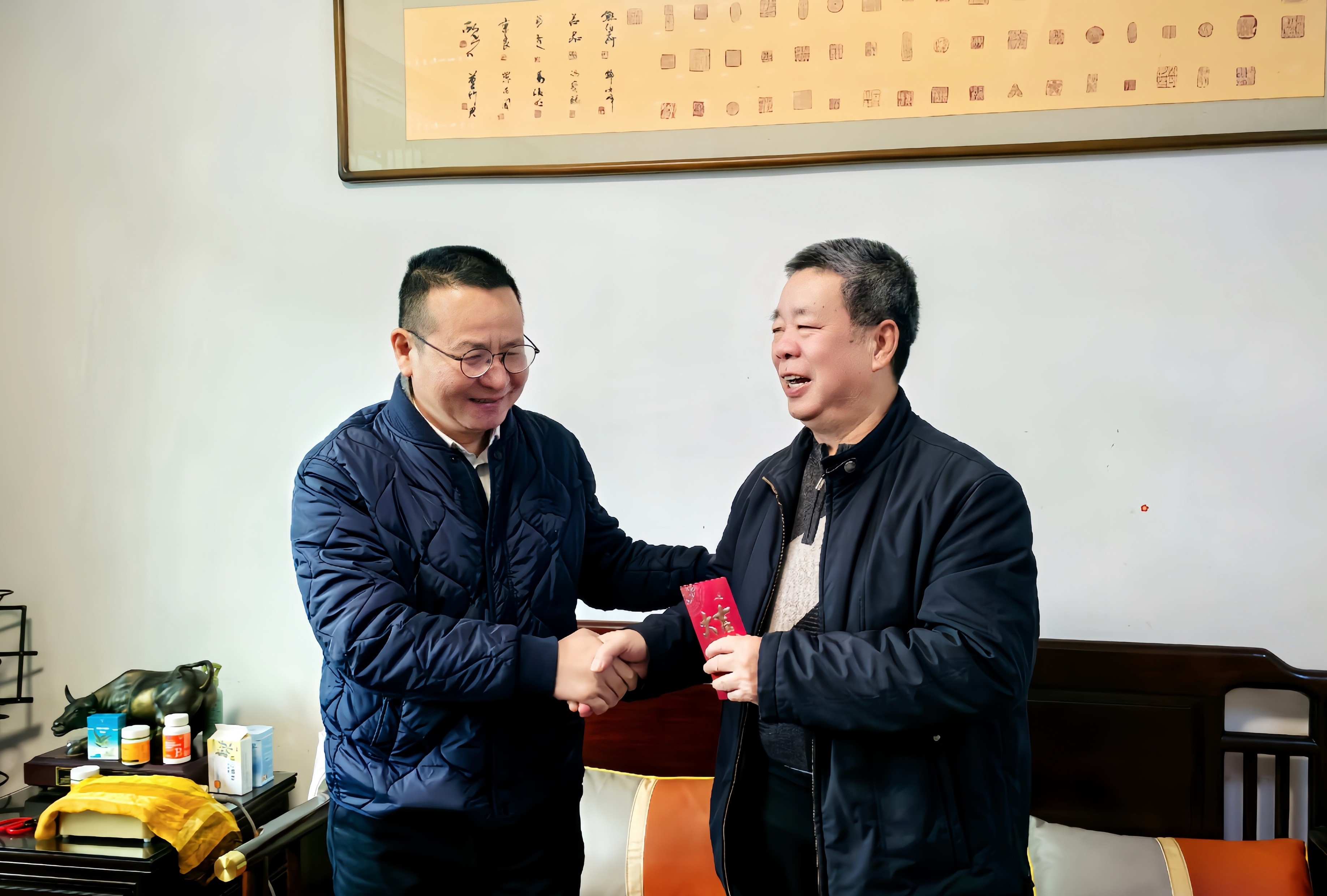 宁德市委党校开展春节前走访慰问活动